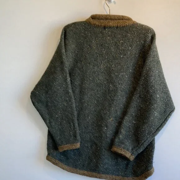 Hand Loomed Roll Neck Sweater - Picture 3 of 7